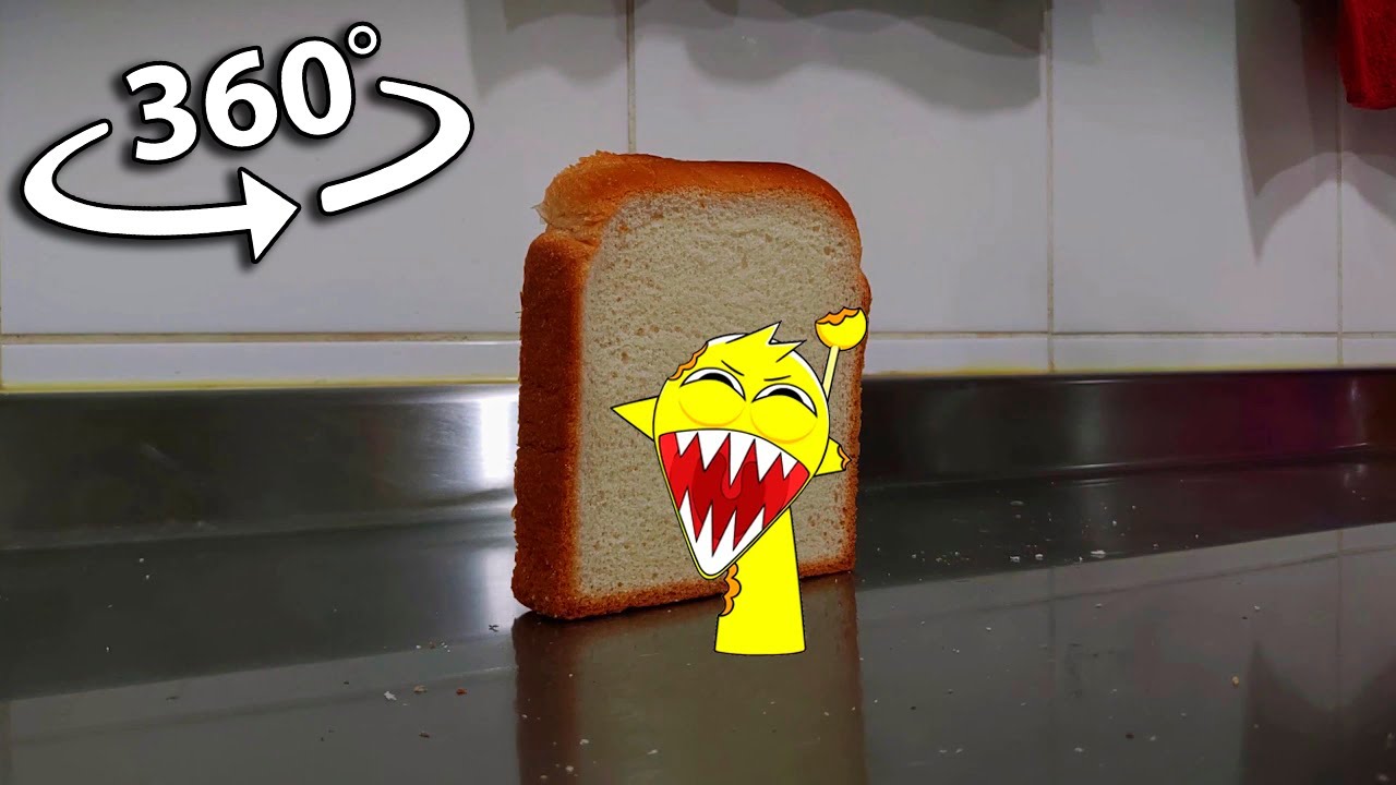 Toast falling over Incredibox Sprunki | 360&deg; VR Video
