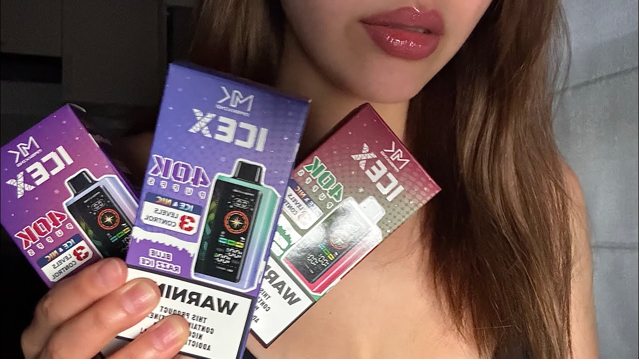asmr 💨 ICEX 40K w/Maskkingvape