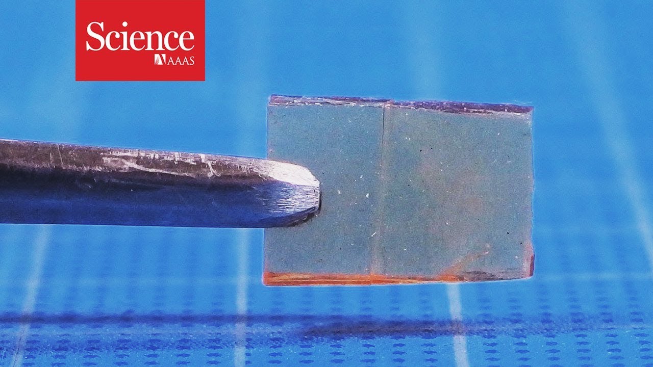 This new material heals&mdash;not cracks&mdash;under pressure