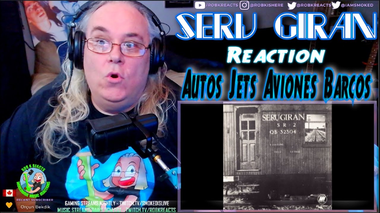 Seru Giran Reaction - Autos Jets Aviones Barcos - First Time Hearing - Requested