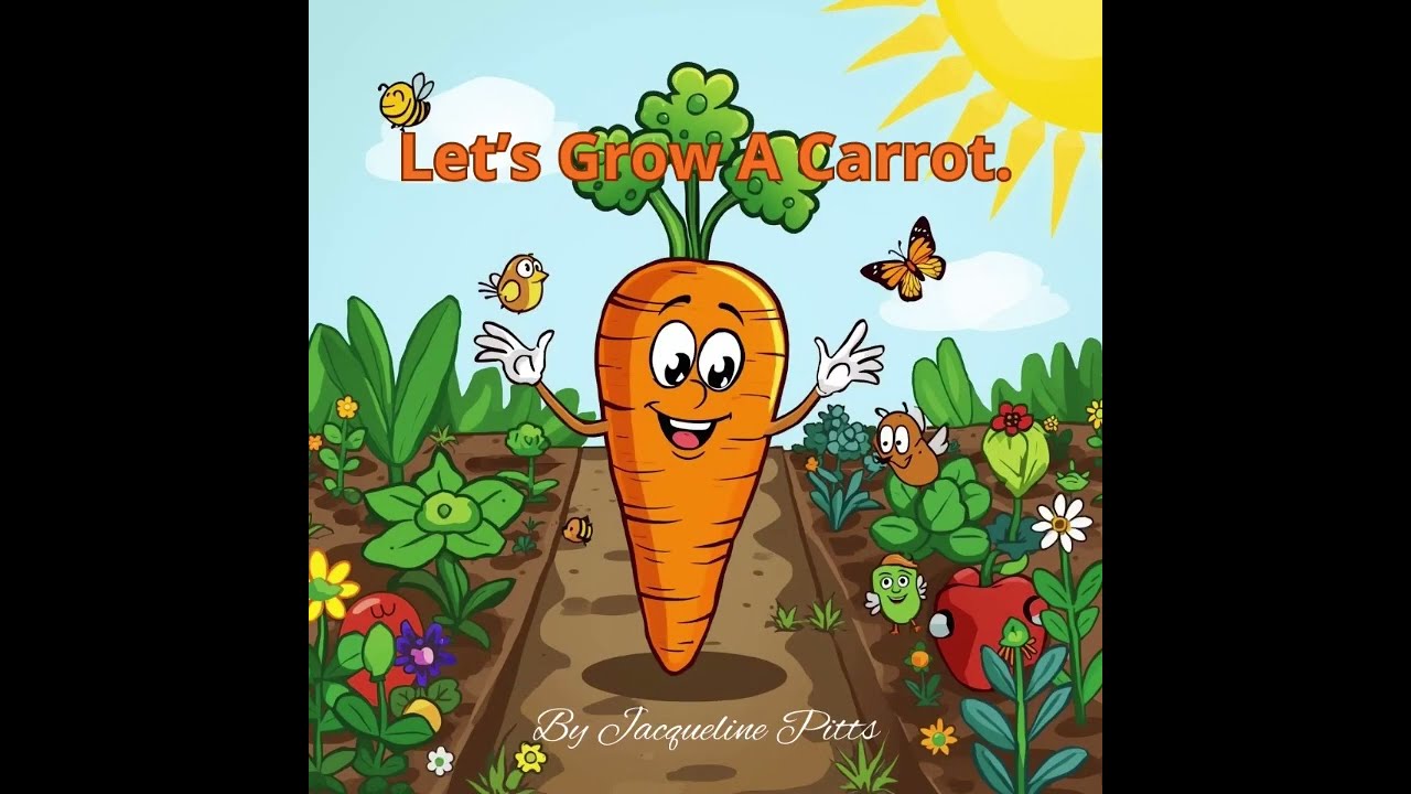 Let’s Grow a Carrot #children #educational #books #happy #garden #plants #toddlers