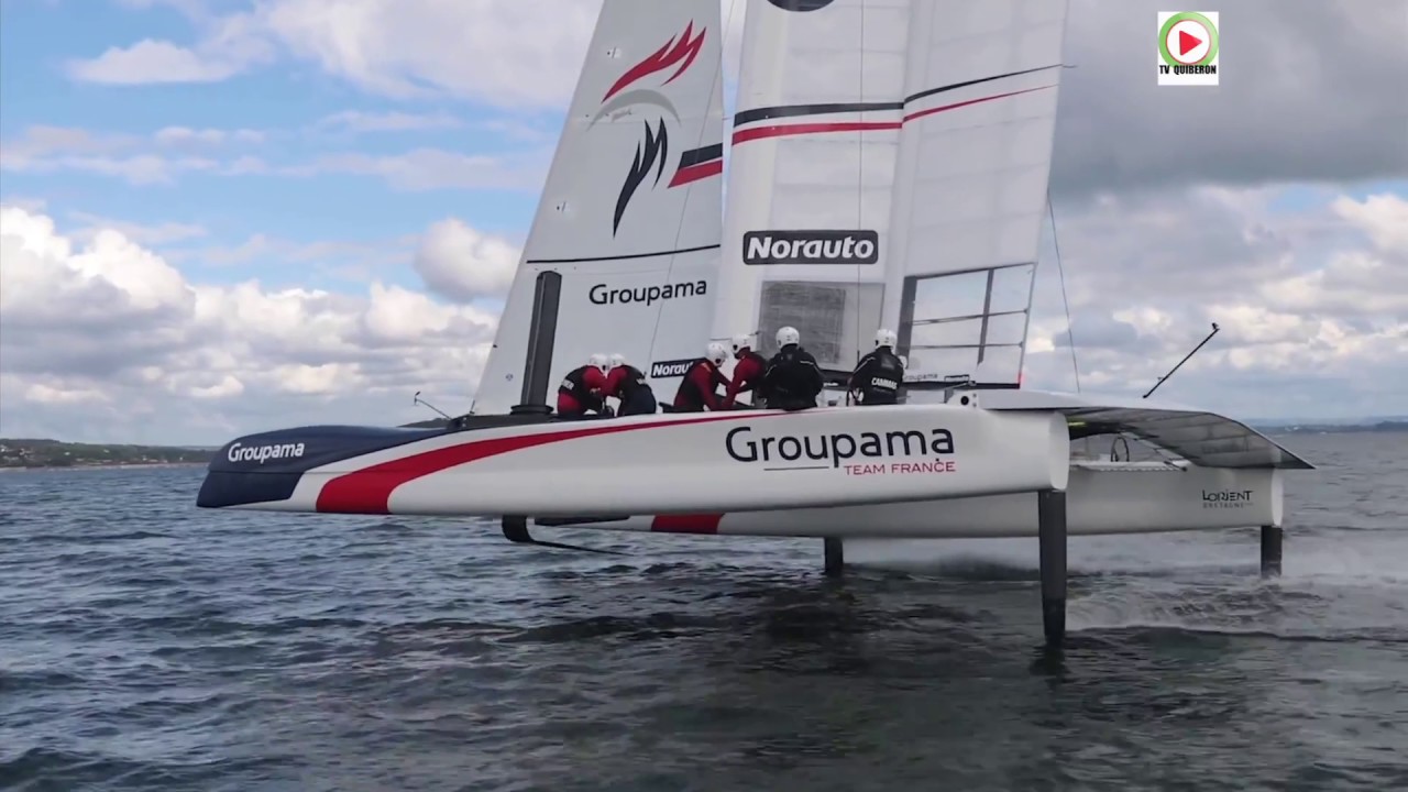 America's Cup Groupama Team France - TV Quiberon 24/7