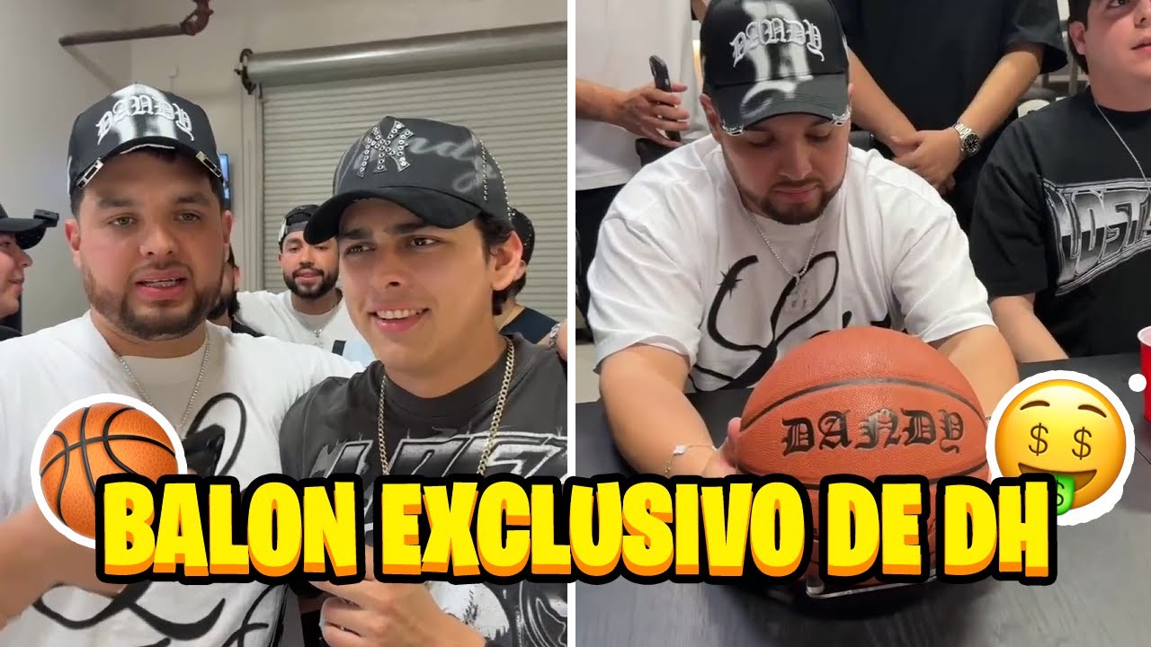 LONCHE Y DANDY HATS PRESENTAN EL BALON EXCLUSIVO DE DANDY HATS (CUESTA $6,000) 🏀🤑