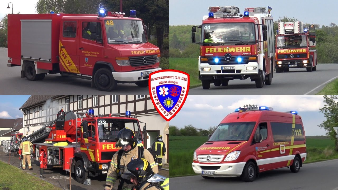 [Realeinsatz unterbricht Einsatzübung] 🚒 Einsatz für die Feuerwehr Schmölln