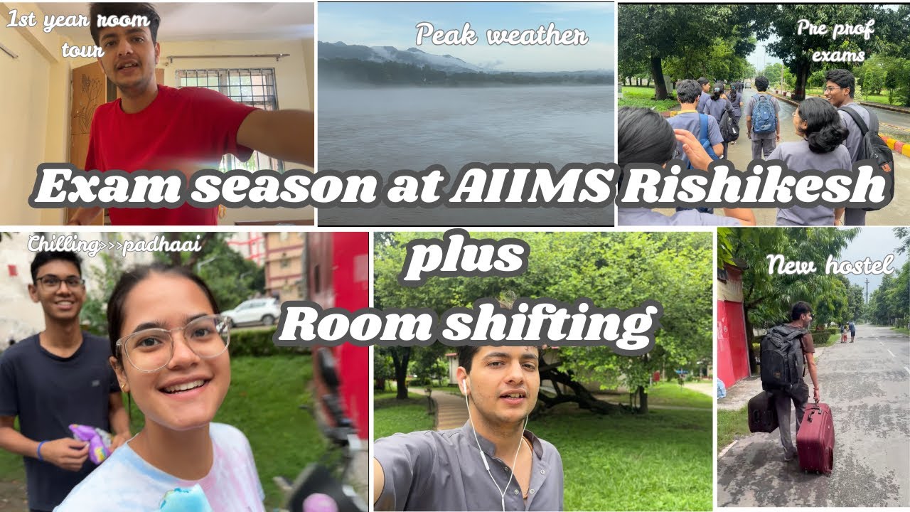 Pre-Prof Exam Stress + ROOM SHIFTING! 📦🩺 First Year MBBS Hostel Room Tour