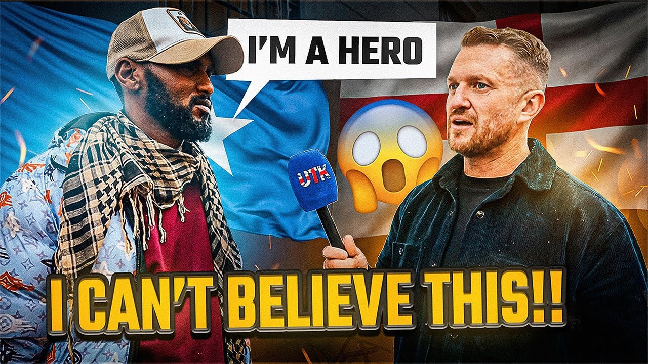 Somali Caught Tommy Robinson By Surprise