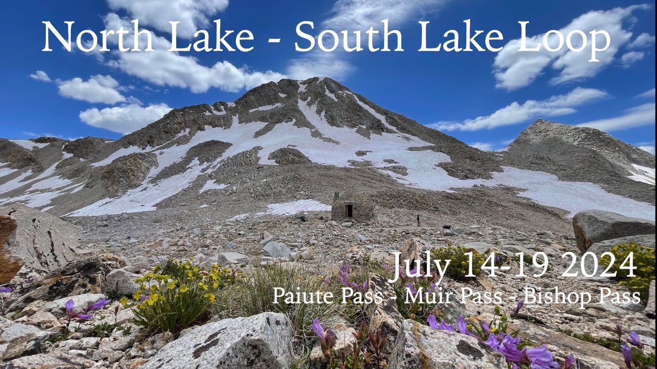 John Muir Trail  63 Miles solo. Evolution Valley Loop. Paiute Pass, Muir Pass, Bishop Pass