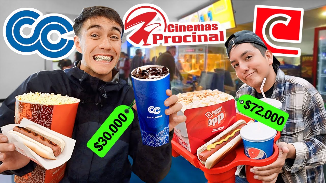 Cual cine tiene los mejores precios de comida? NOS ESTÁN ROBANDO ?