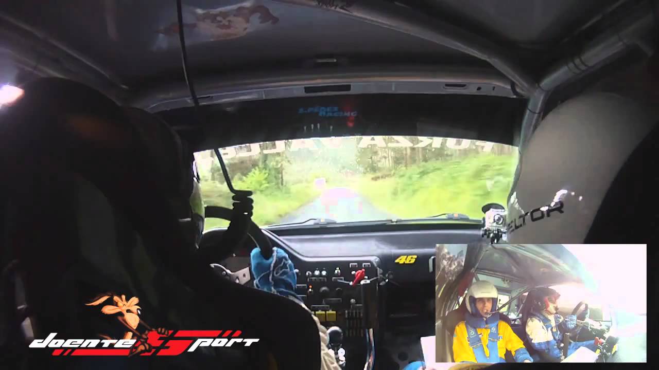 Rally Narón 2010 - Sergio Pérez - Peugeot 106 Kit Car ( Onboard )