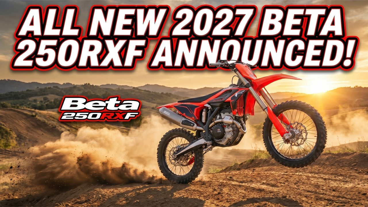 ALL NEW 2027 BETA 250RXF!