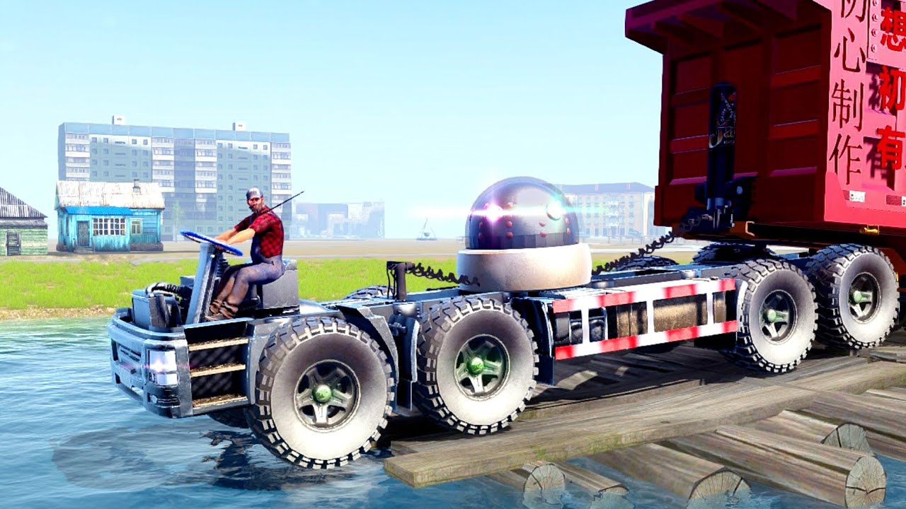 Spintires: mudrunner truck off-road  P160 #mudrunner #truck #automobile #spintires #gaming #games
