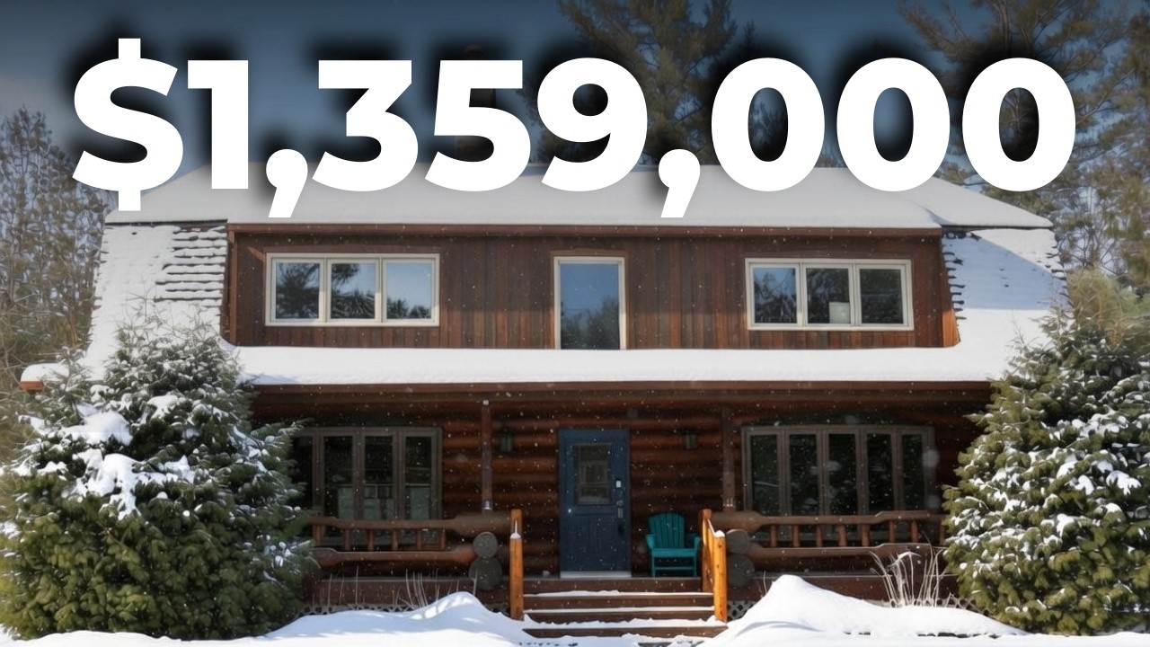 Luxurious Log Home! 9 Hubertine Gate For Sale in Stittsville, Ontario!