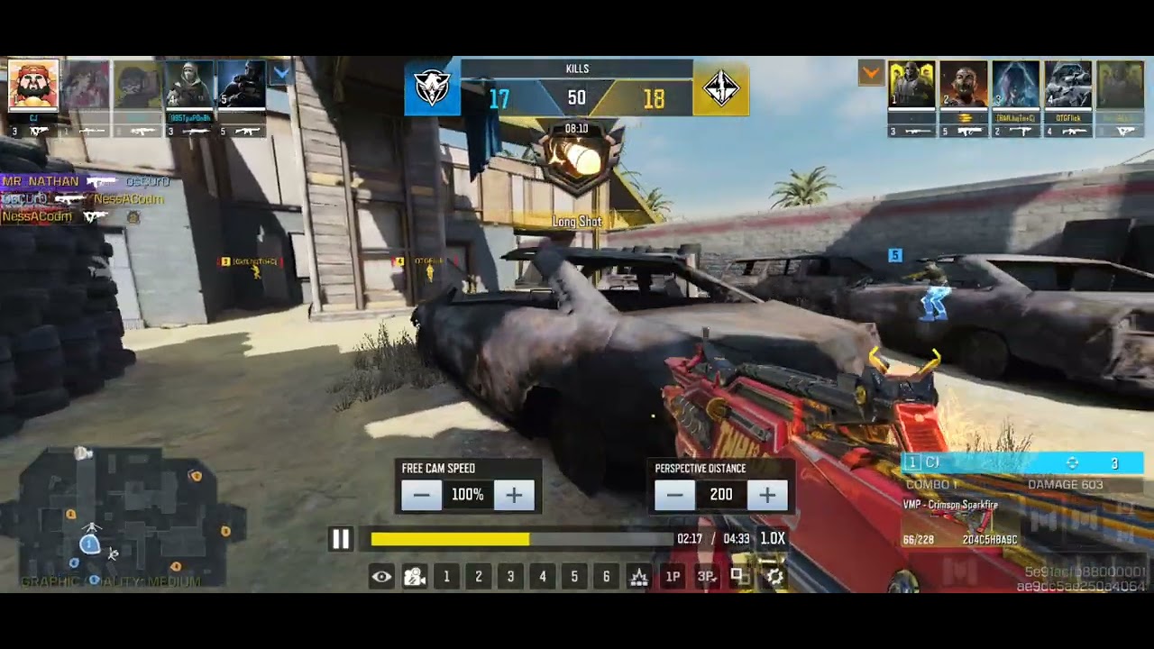 Slaying with the VMP in Call of Duty Mobile on the first Sunday of March 2026 #Weekend #MobileGame