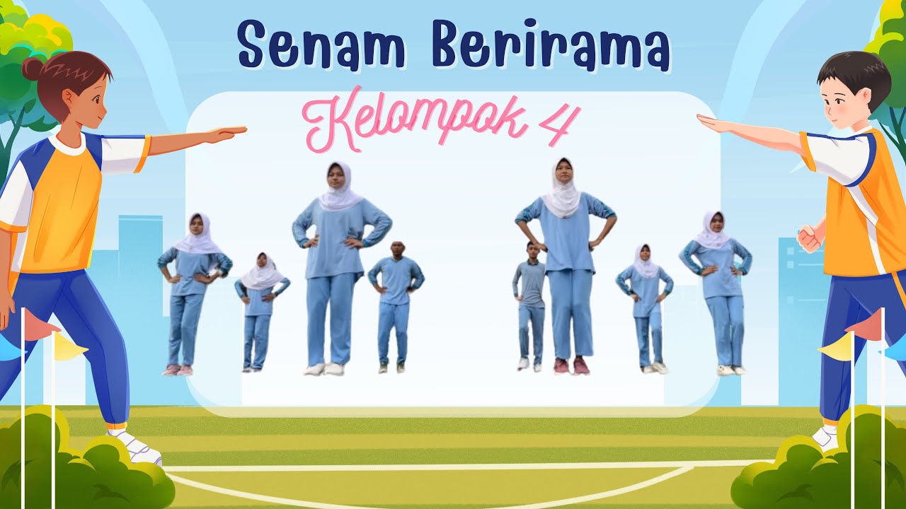 Senam Irama (KELOMPOK 4) || Tugas Vidio PJOK~
