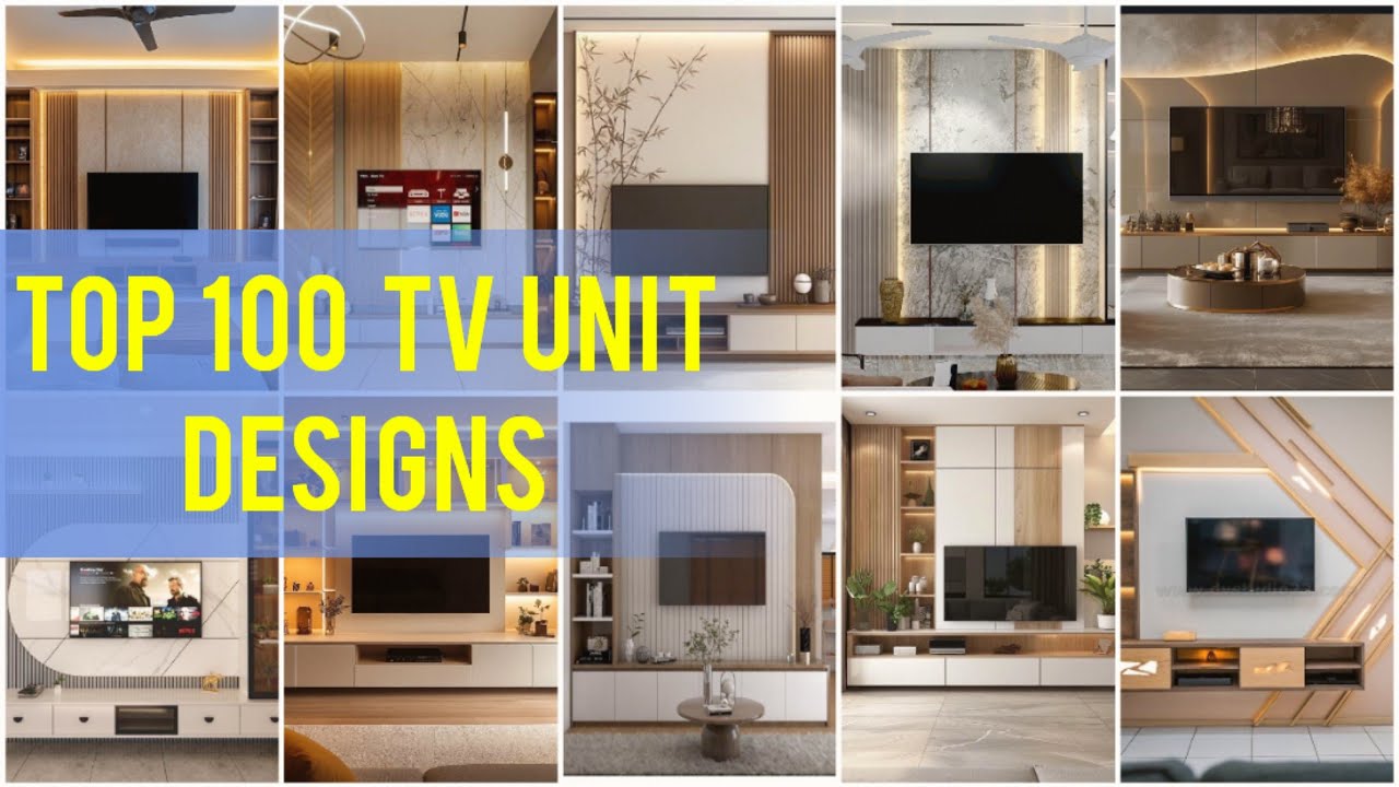 Luxury 50 Tv Unit Designs | Tv Panel Design | Tv Interior Design #tvunit #youtubevideo #yt #viral