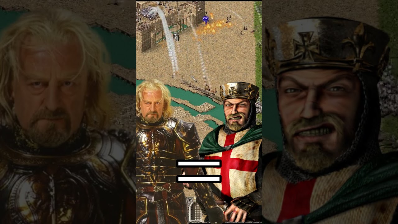 🏰Ryszard jest jak THEODEN❤️Boty w tej grze są lepsze niż myślimy #shorts #stronghold