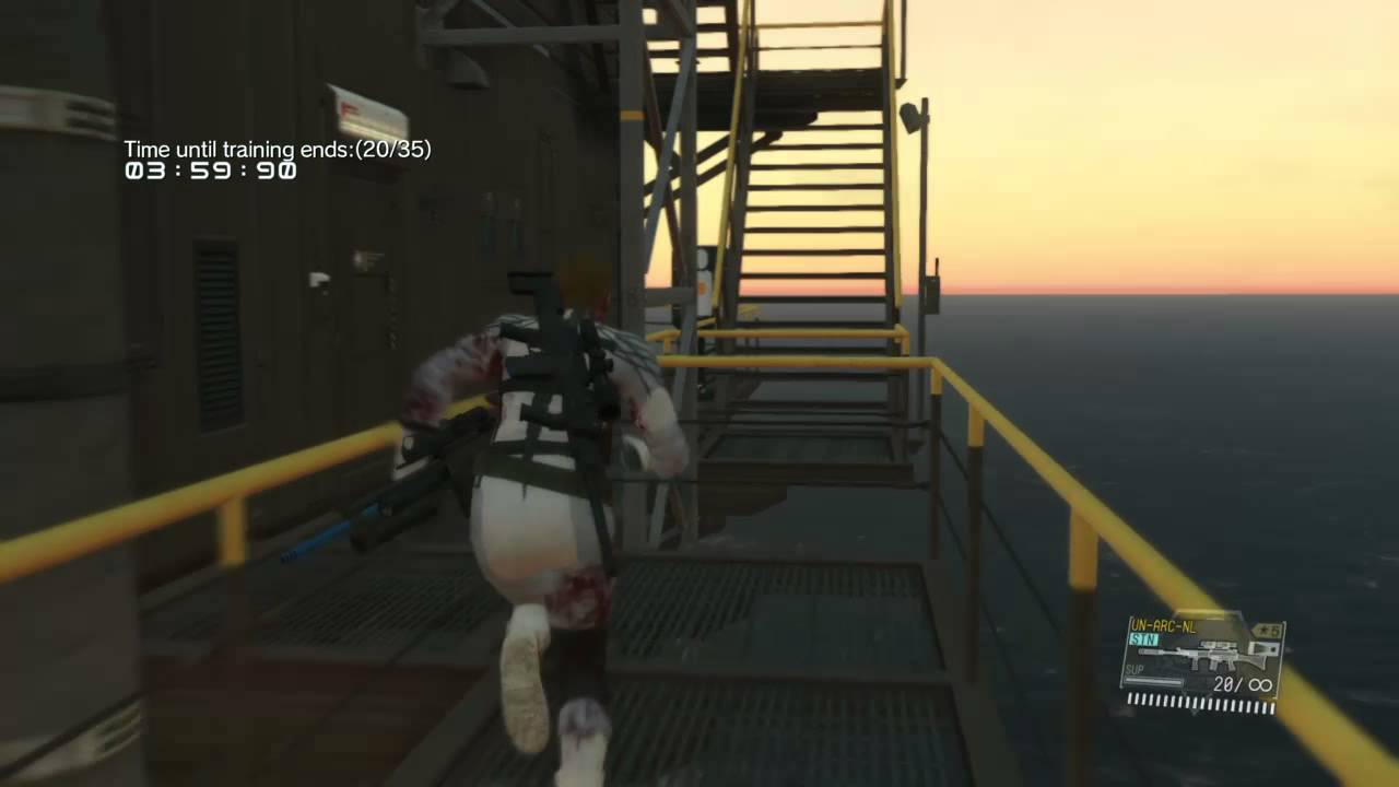 METAL GEAR SOLID V: THE PHANTOM PAIN - R&D Target Practice, Beating ChiefYif's record