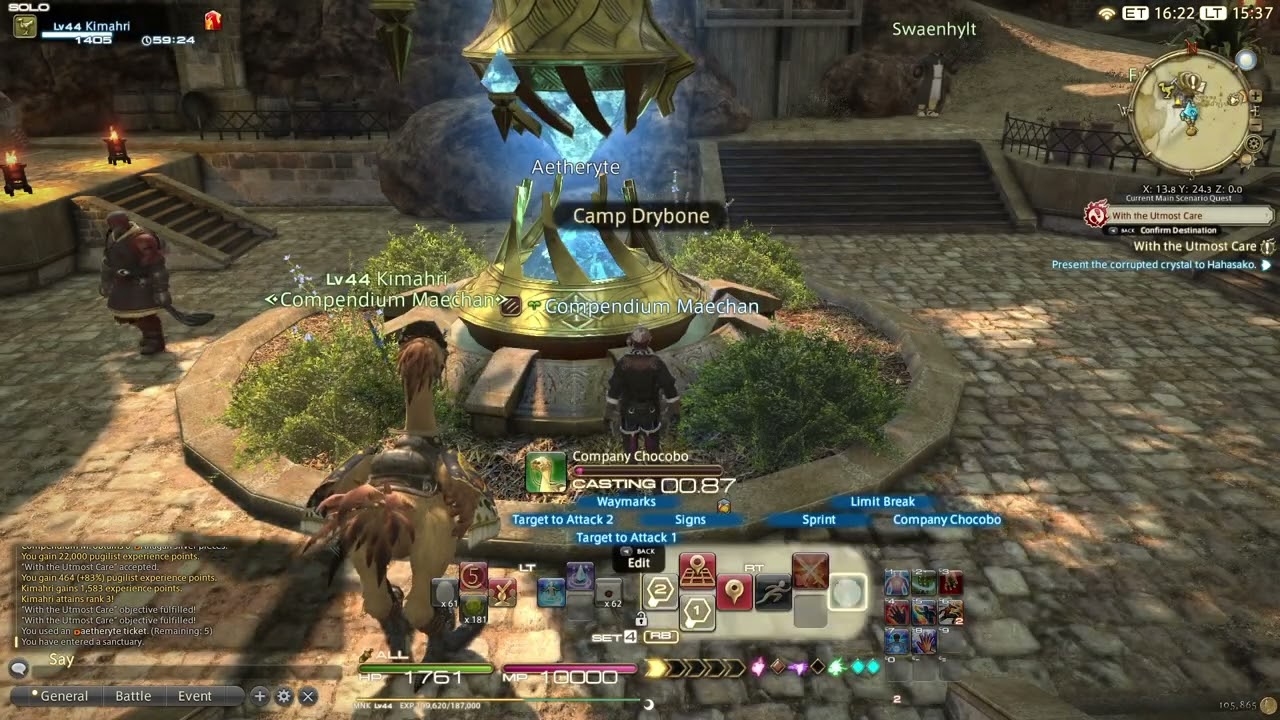 Final Fantasy XIV (14) Main Story Quest: With the Utmost Care