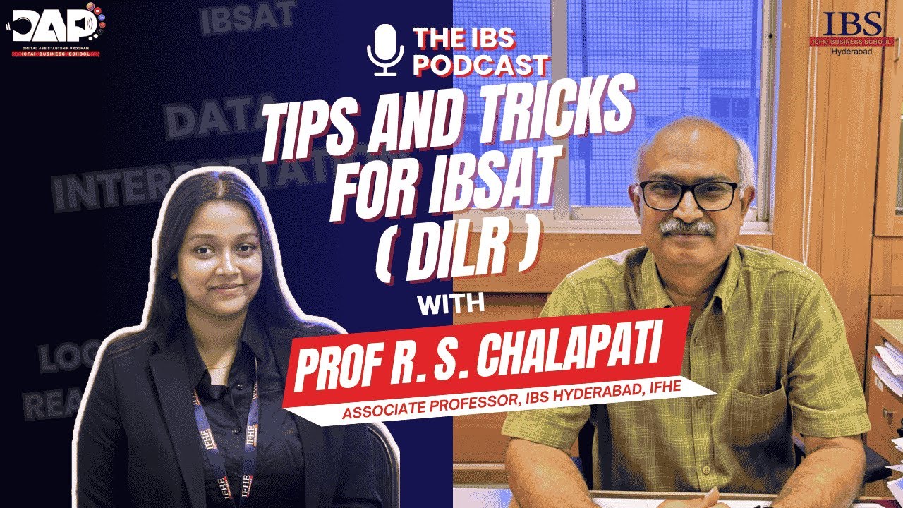 Crack DILR like a pro! Expert tips to boost speed, accuracy & confidence for your IBSAT Entrance.📚🎓