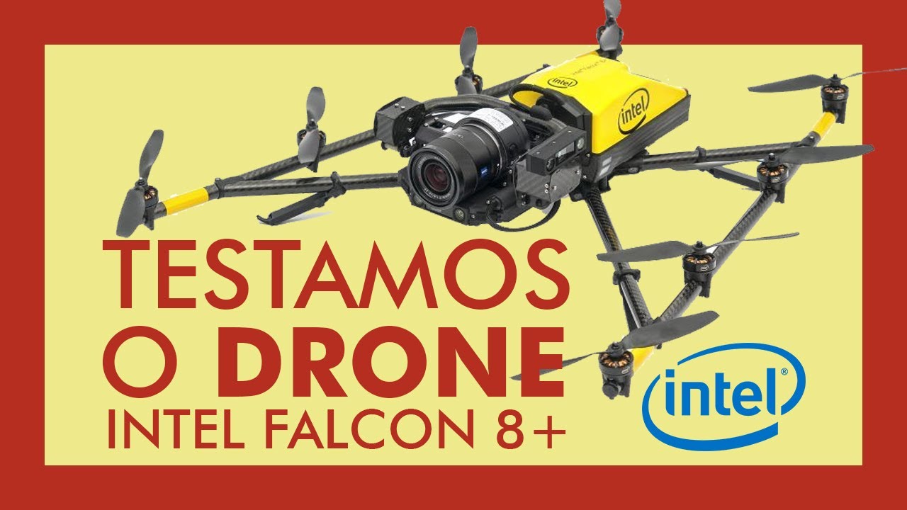Testamos o Drone Intel Falcon 8+
