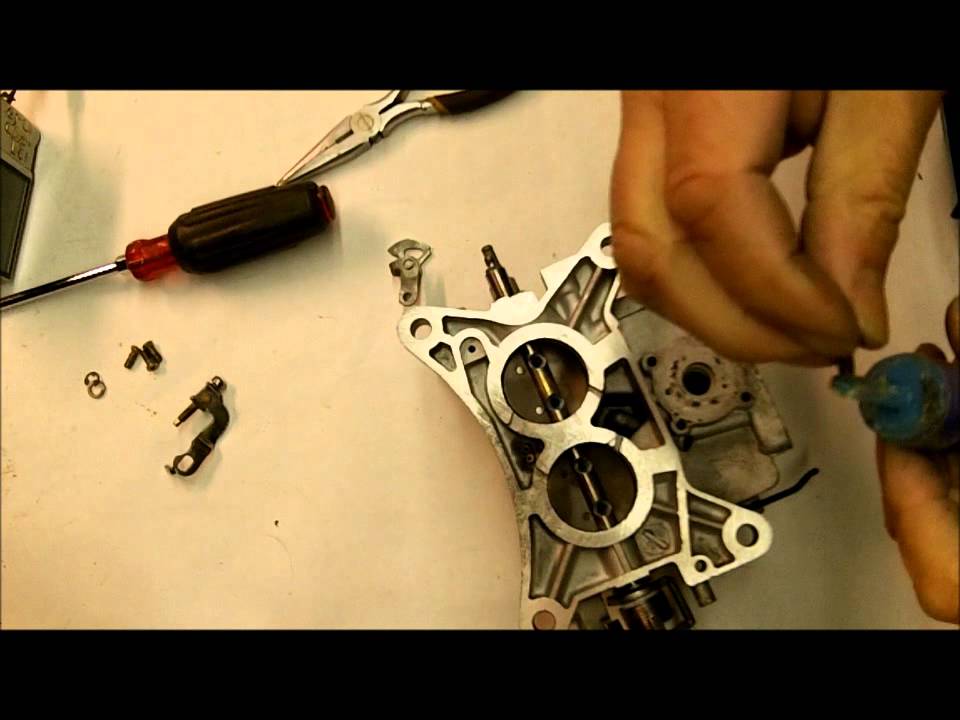 Motorcraft 2100 2 Barrel Rebuild - Throttle Shaft Assembly Part 2