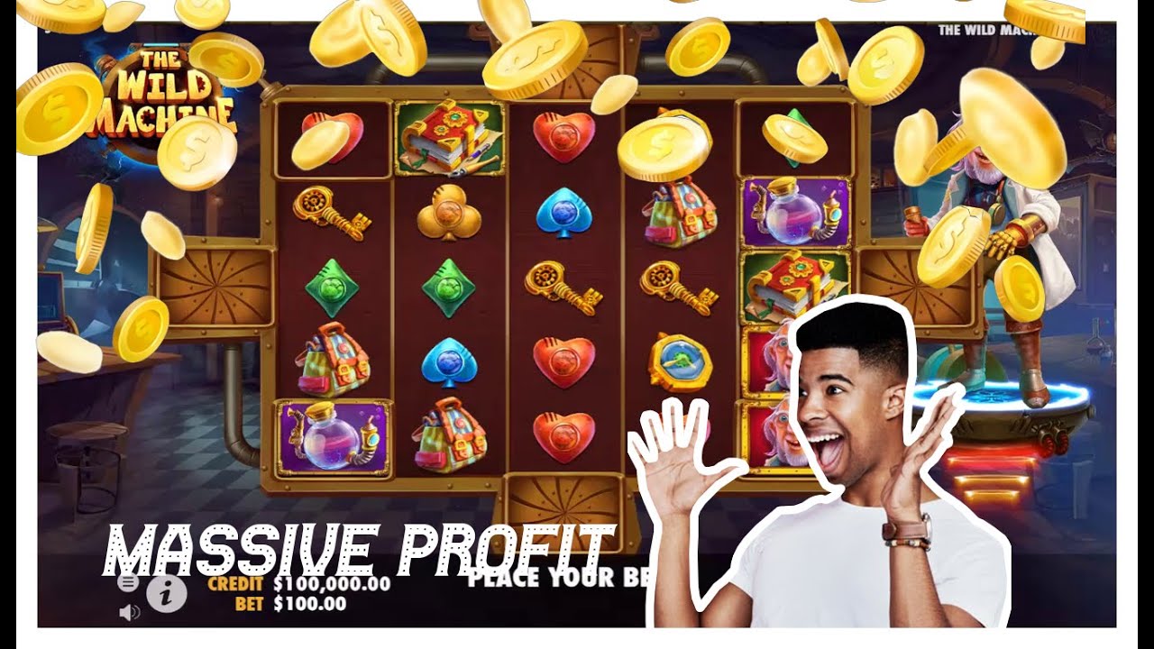 🤑🤑 ENORMOUS &pound;21k WIN -  The Wild Machine Slot GAMEPLAY 🤑🤑