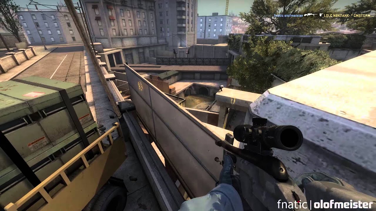 DreamHack Winter 2014: Fnatic vs. LDLS Overpass. Olofmeister boost.