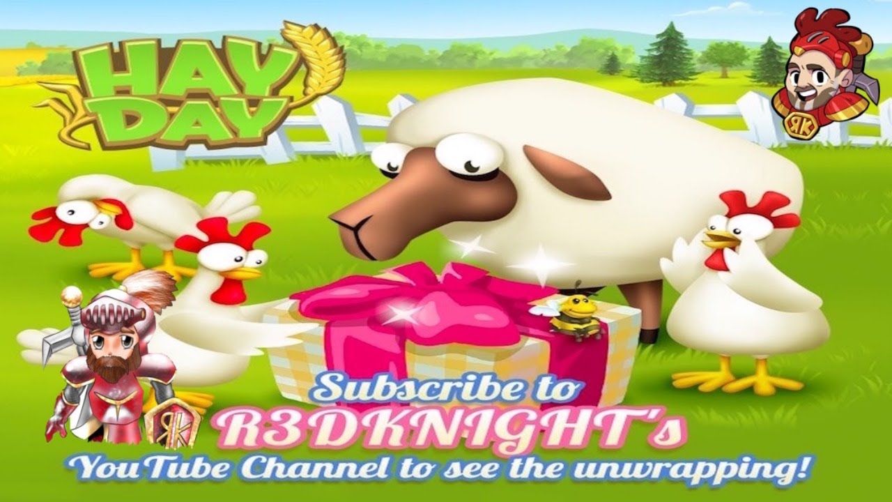 Hay Day Live Stream - Unwrapping a Supercell Box