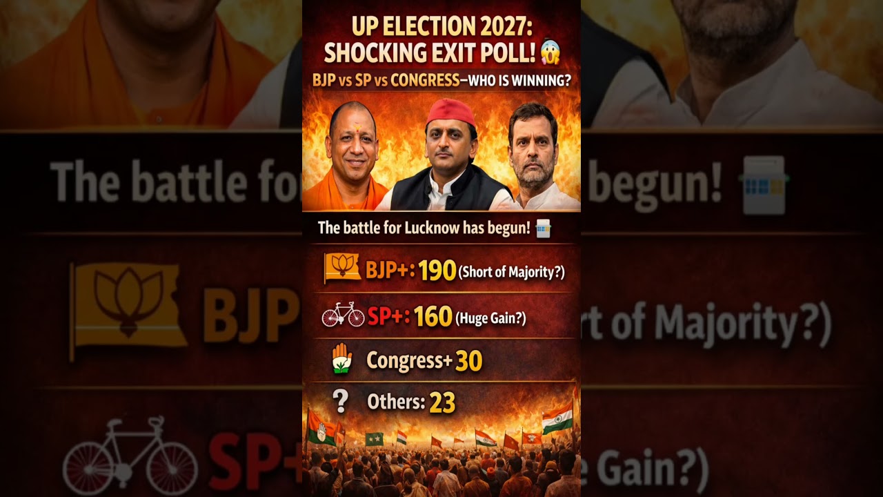 UP CM Election 2027 | Opinion Poll Report Released - Who Will Be the Next Chief Minister? #uppoli