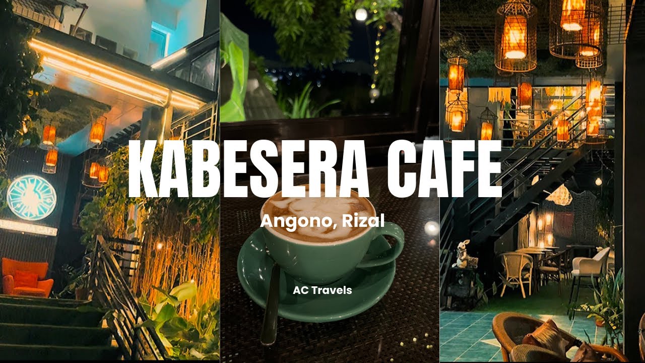 Must-Visit Café in Angono, Rizal 🌙 | Kabesera Café Night Vibes & Food Trip!