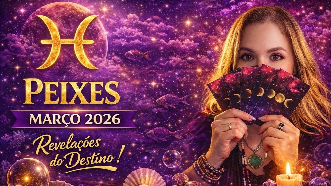 ♓ Peixes Tarô Março 2026 | UMA NOTÍCIA CHEGA PARA MUDAR SUA VIDA 
