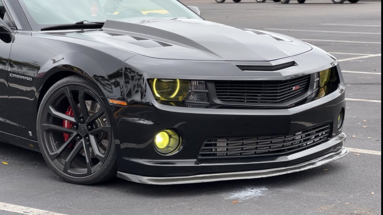 2010 Camaro SS  chopping down trees (GPI SS4 cam)