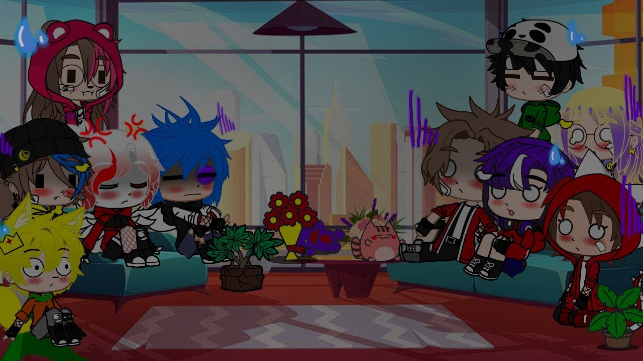 ✨los compas reaccionando 🤣 memes y tiktoks de ellos 😅/gacha clud/ 💗🌟