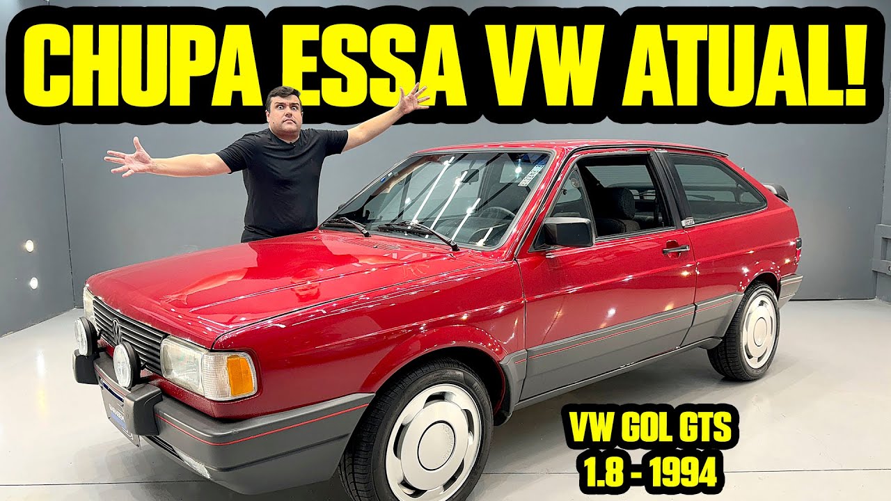 VW GOL GTS! ESPORTIVO QUE HUMILHA CARROS ATUAIS mas ANDA POUCO E BEBE MUITO! (Avaliação)