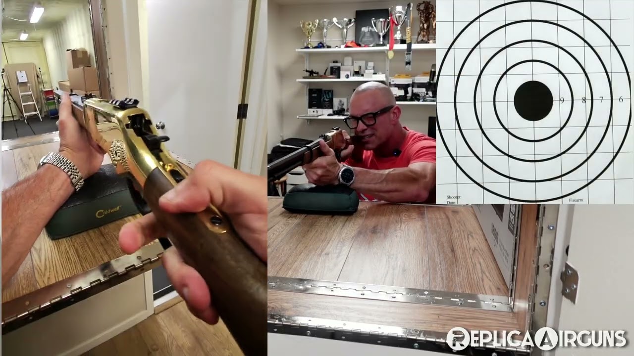 Barra 1866 Lever Action 22 Cal CO2 Pellet Rifle Field Test Review