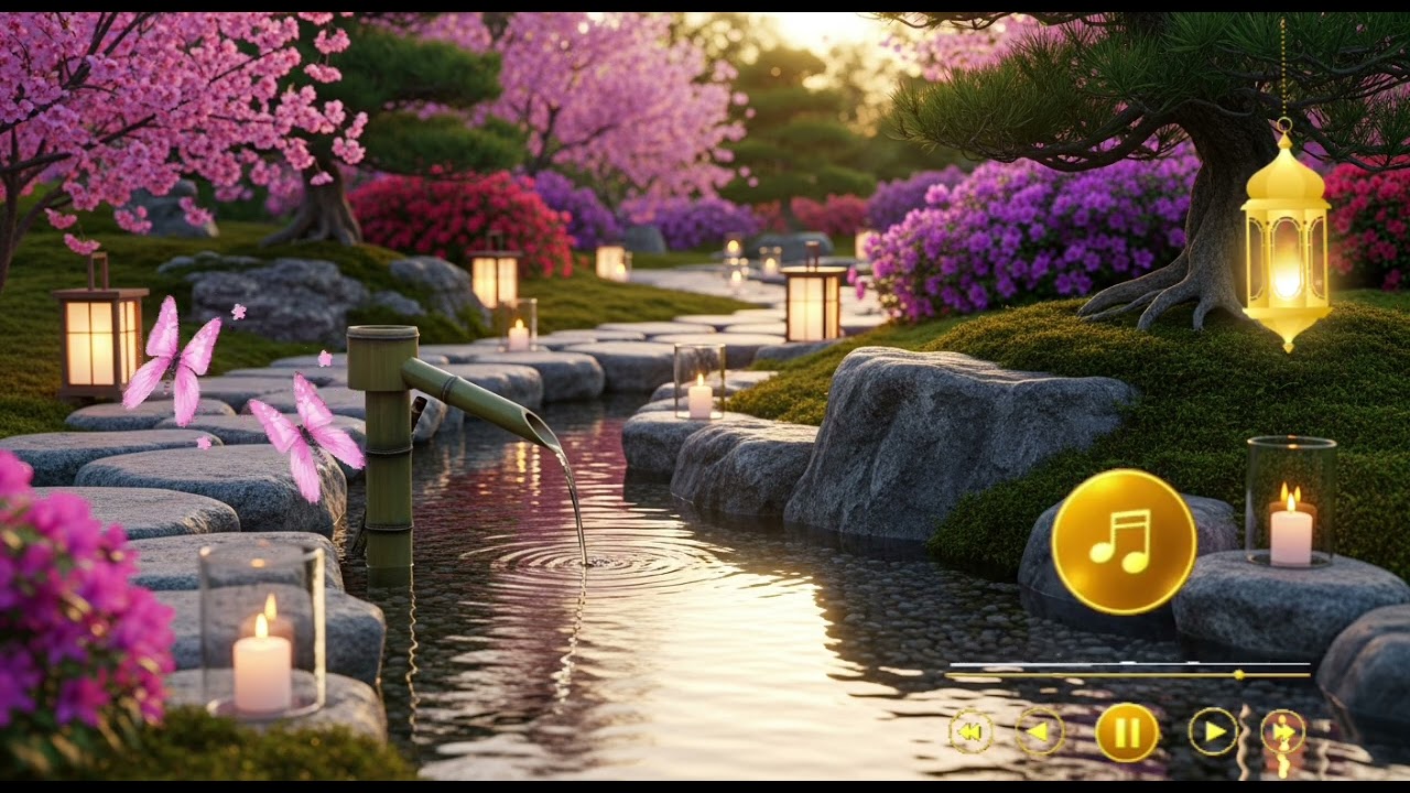 🎧 Relaxing Water Piano Music 🌿 Deep Meditation, Yoga & Stress Relief