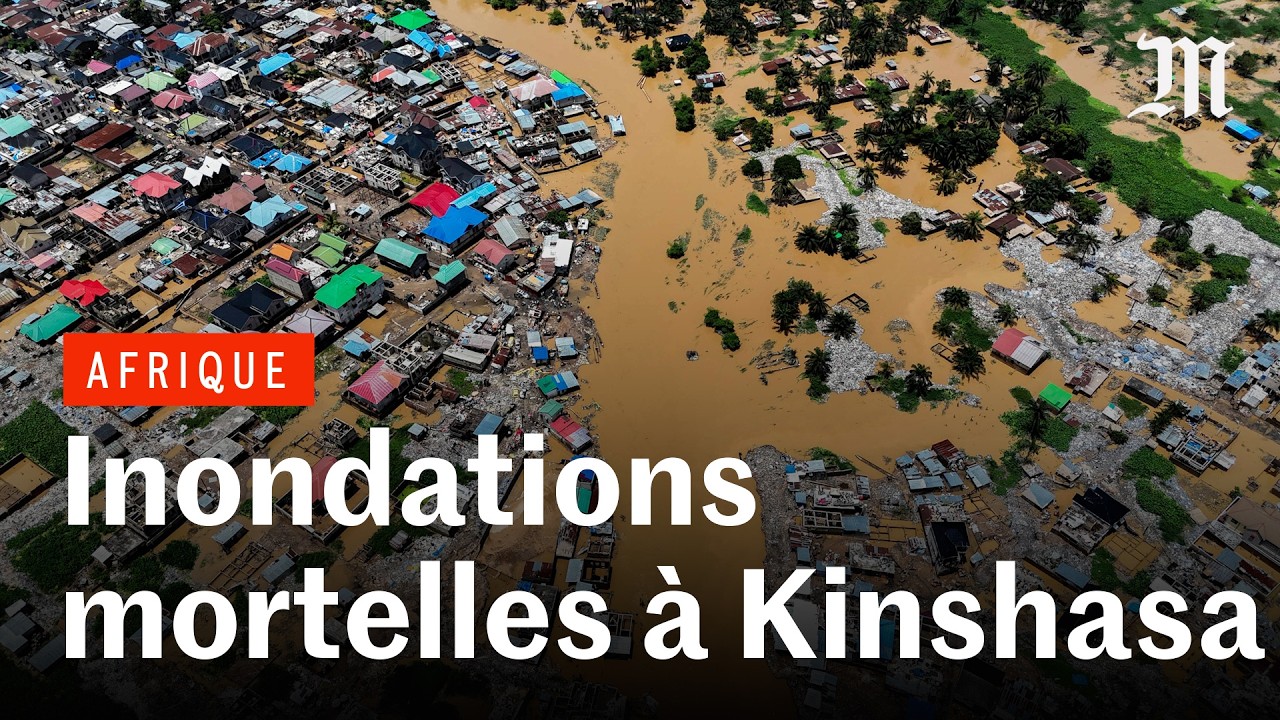 RDC : les images des inondations à Kinshasa