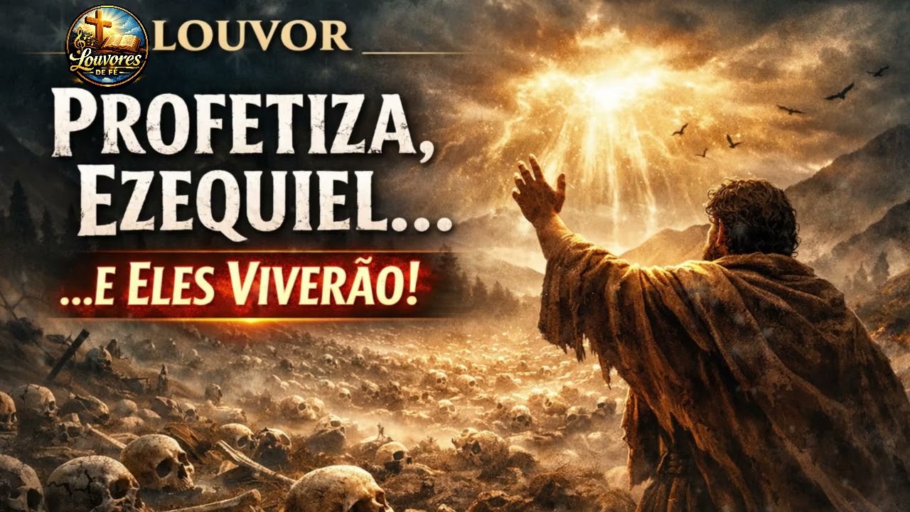 😱🔥 LOUVOR | Profetiza Ezequiel… e Eles Viverão 🙏✨ | Clamor e Esperança🙏