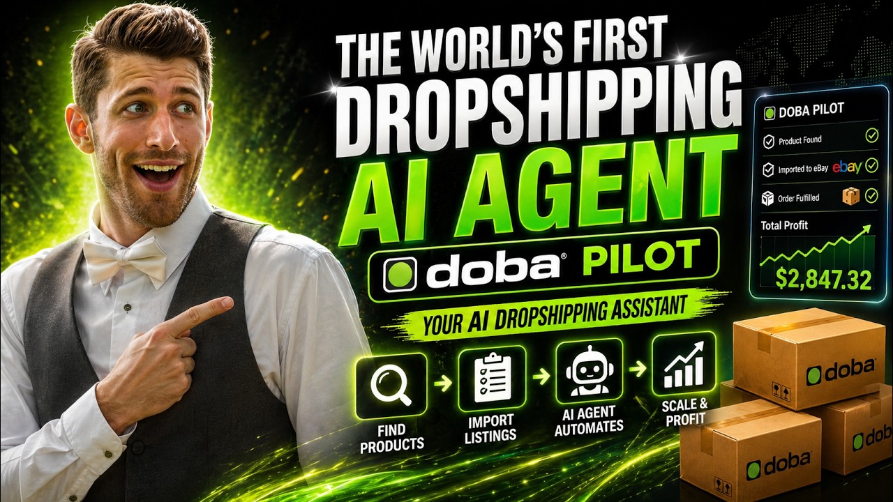 Первый в мире ИИ-агент для дропшиппинга [Doba Pilot]