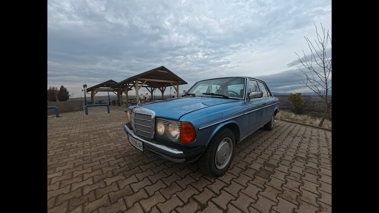 1980 MERCEDES-BENZ W 123 250 D-TEST DRIVE AND CAR REVIEW