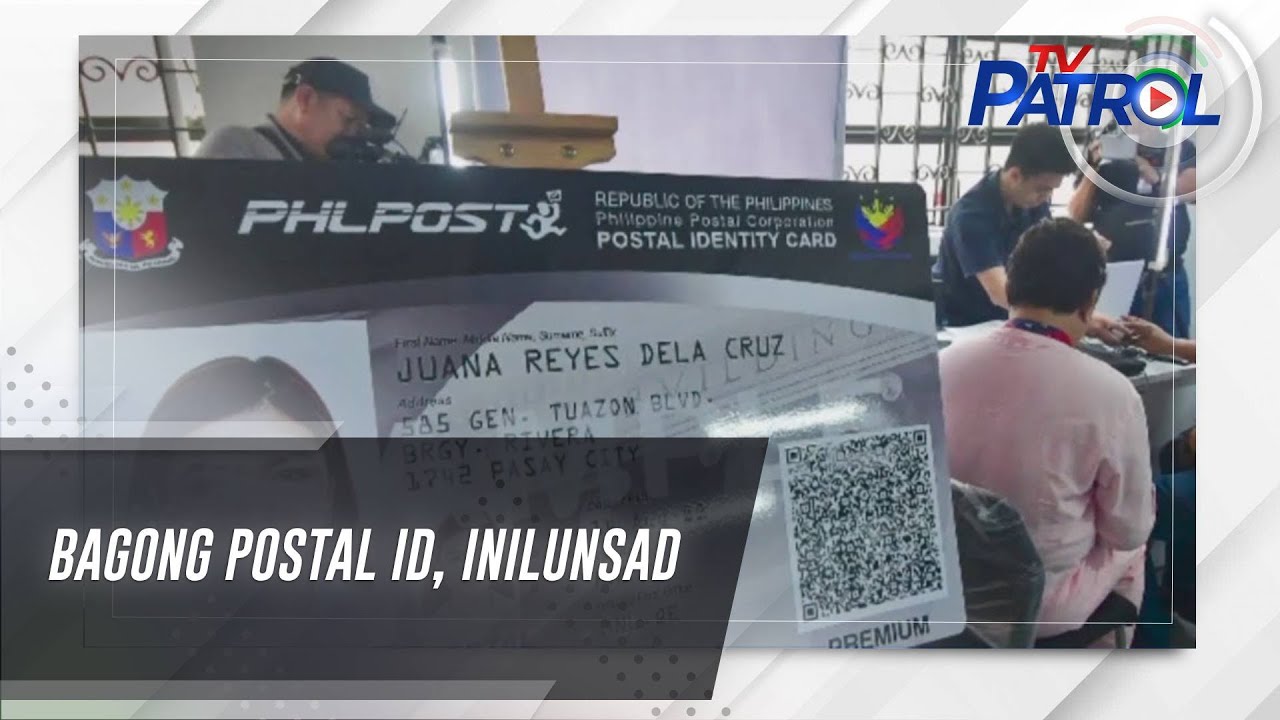 Bagong Postal ID, inilunsad | TV Patrol