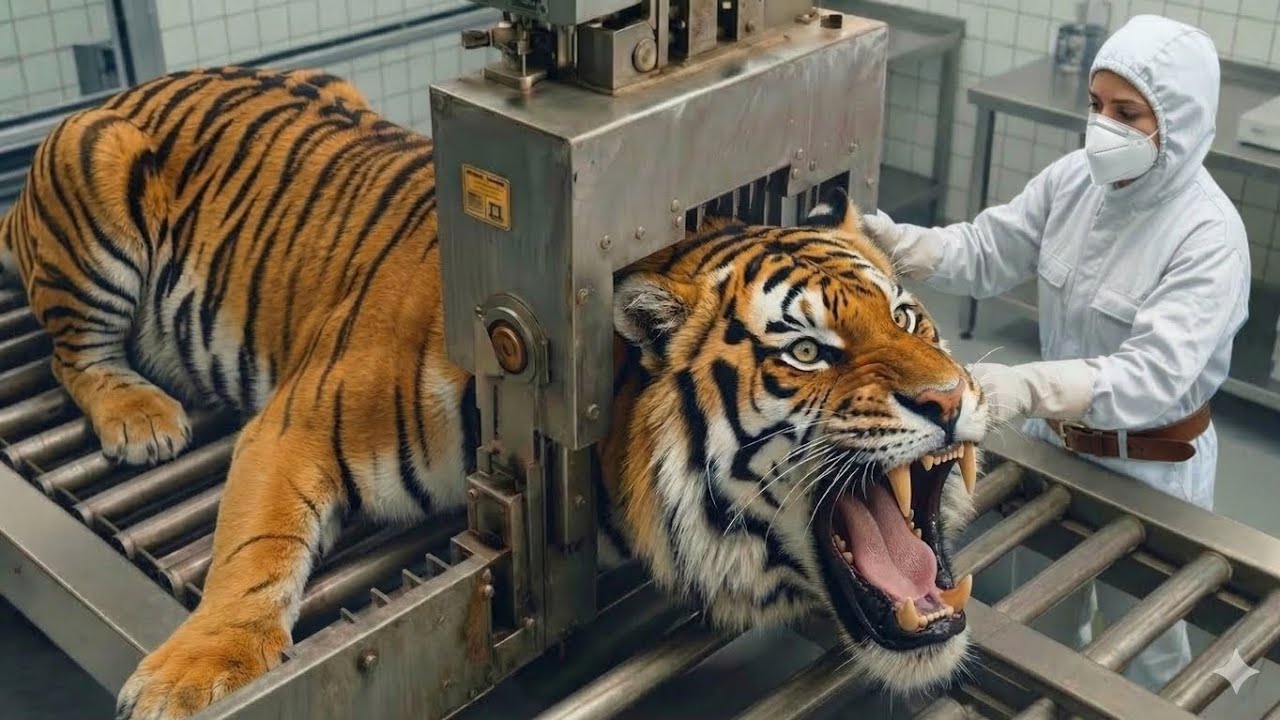 Inside the Tiger Factory: How Tiger Skin Becomes a Million-Dollar Luxury