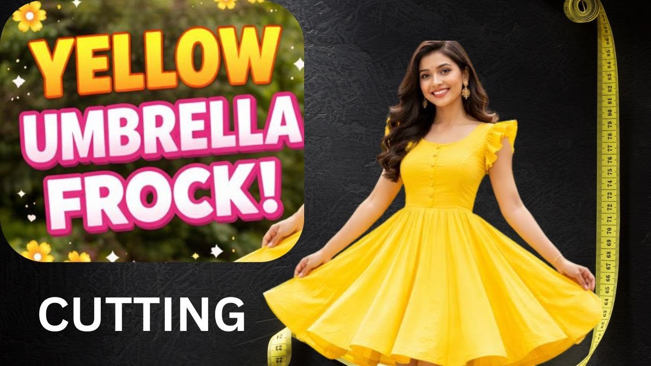 Umbrella Frock Cutting and stitching, Perfect Flare Dress for Every Occasion