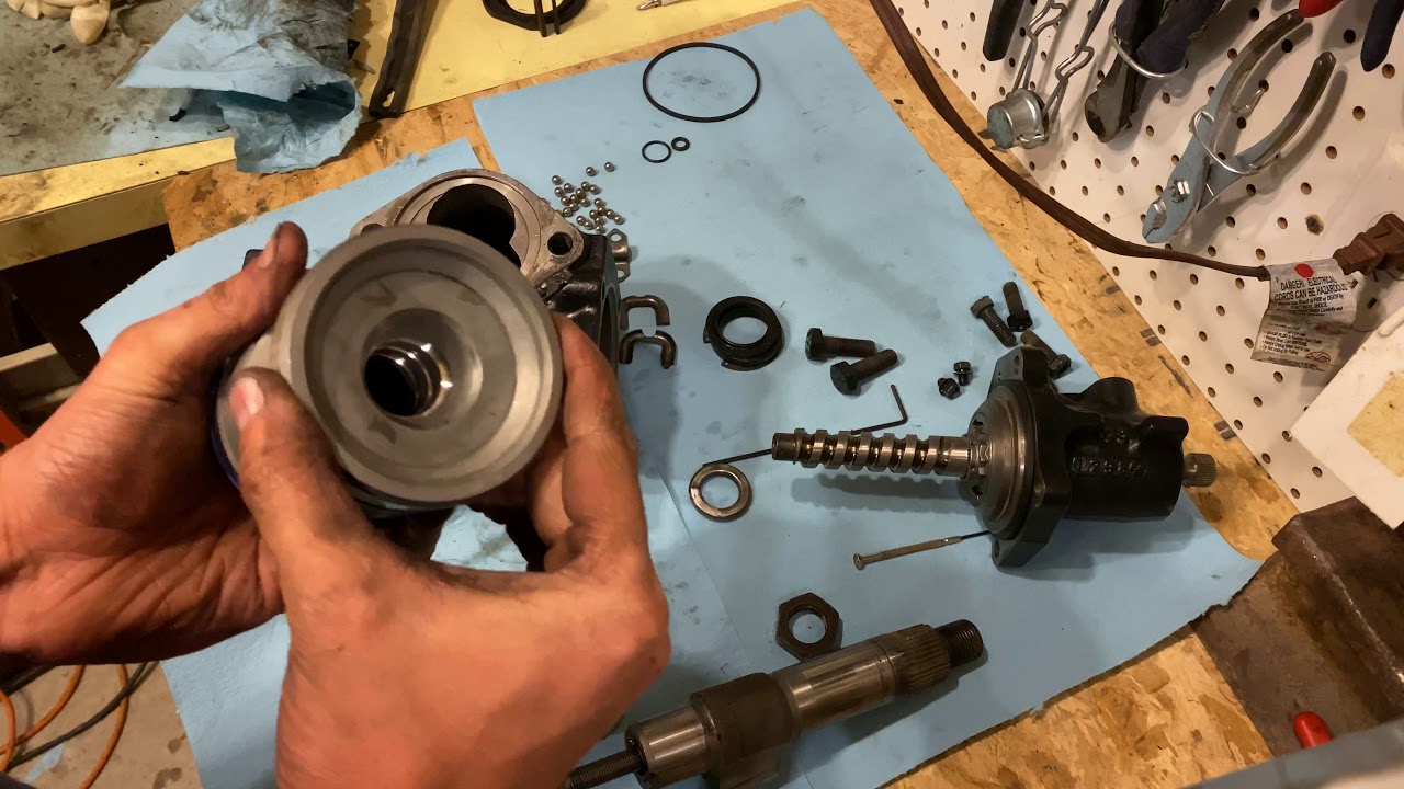 Power steering box rebuild - 1986 Ford F250 (Saginaw)