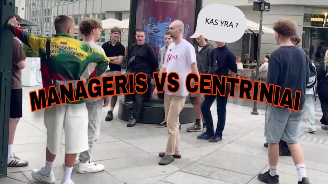 KAIP MANAGERIS UŽSIROVĖ ANT CENTRINIU