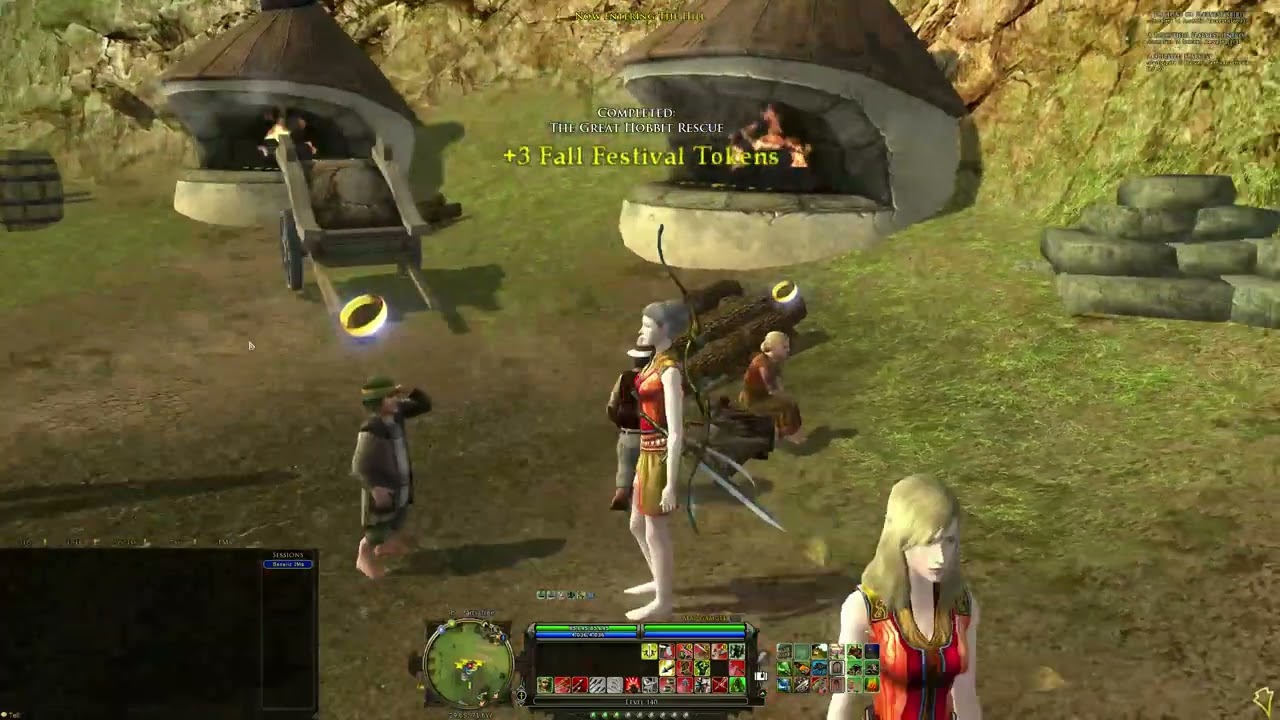 Harvestmath : 10 quests, 35 Tokens in 15 mins - LotRO
