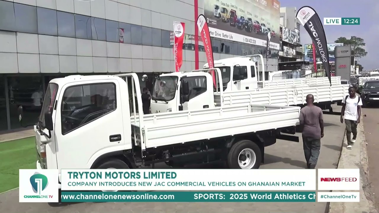 Tryton Motors Unveils New JAC Commercial Vehicles in Ghana | News Feed