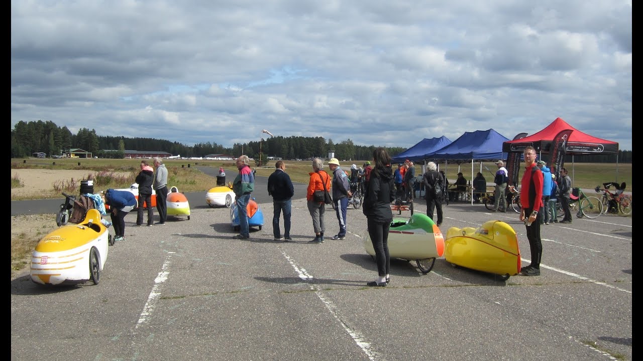 FINNISH RECUMBENT CHAMPIONSHIPS 2019 with velomobile
