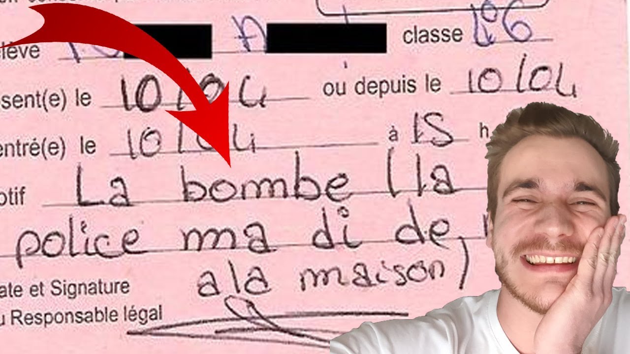 LES PIRES EXCUSES DE RETARD EN COURS !