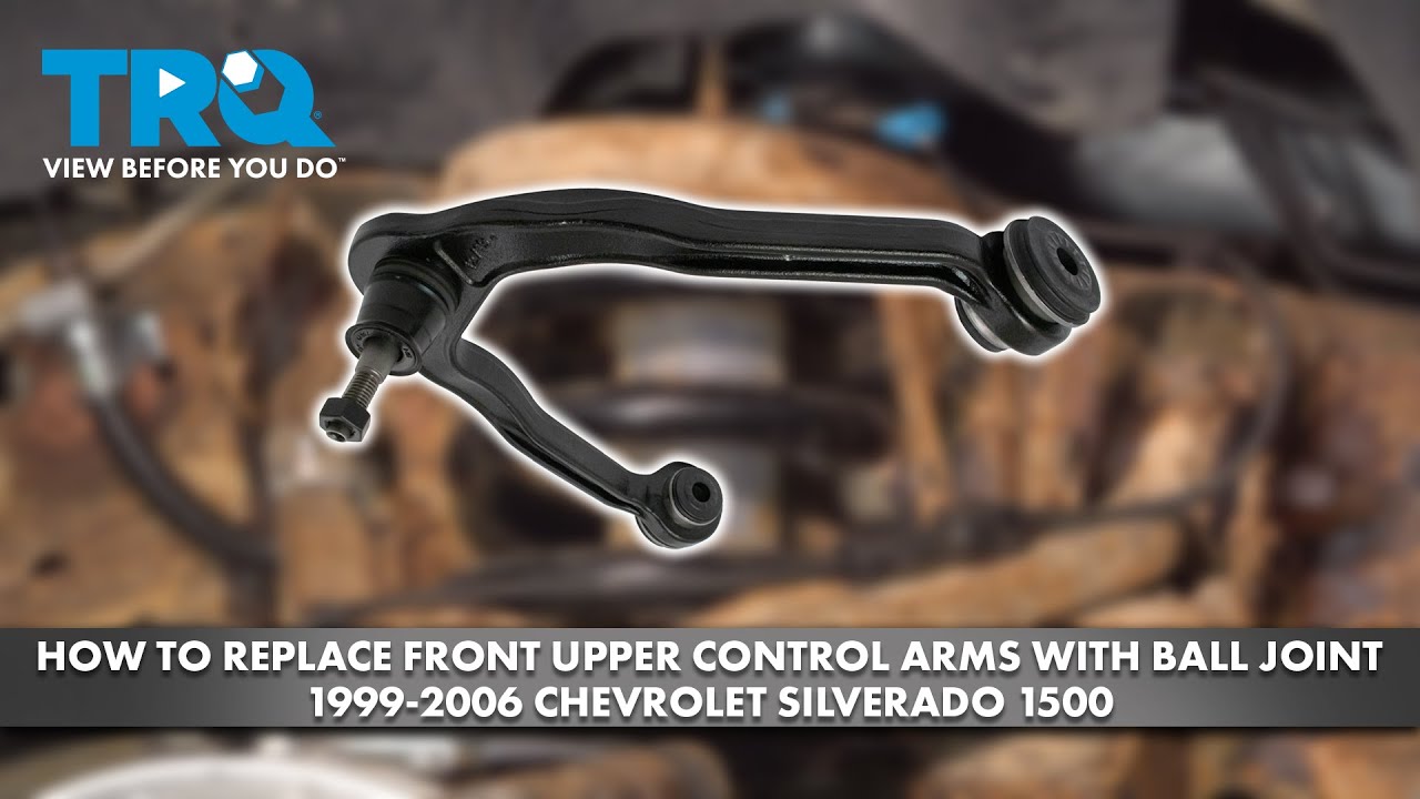 Как заменить передние верхние рычаги с шаровой опорой на Chevrolet Silverado 1500 1999-2006 гг.